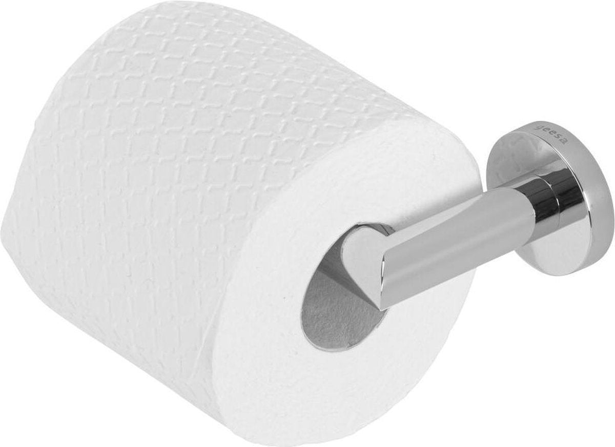 Geesa nemox porte-rouleau de papier toilette sans rabat - chrome