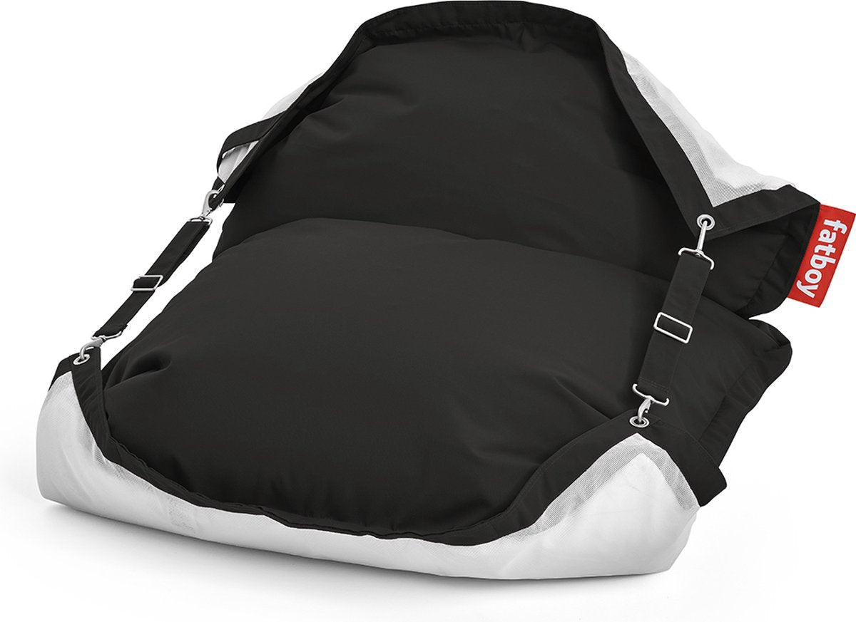 Pouf à eau flottant Fatboy floatzac gris - 180h x 134w cm - pour sur l'eau ou sur la terre ferme
