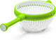 Dreamfarm - passoire spina avec essoreuse à salade - polypropylène - vert -