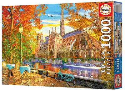 Educa - puzzle - 1000 pièces - otono notre dame - puzzle