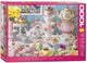 Eurographics - table à thé [table à thé] - 1000 pièces 68×48cm (l×h) - puzzle