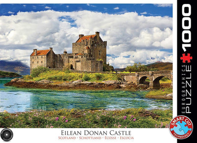 Eurographics - Château d'Eilean Donan, Écosse - 1000 pièces - Puzzle photographie HDR
