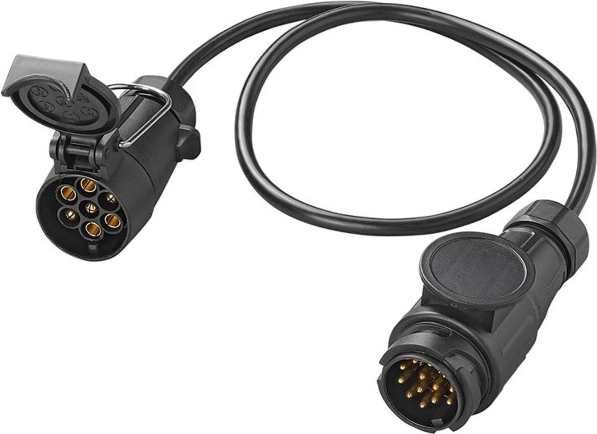 Proplus - câble adaptateur 80cm de 13 à 7 pôles