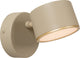 Lucide gian - applique - LED dimmable - 1x9w 2700k - taupe
