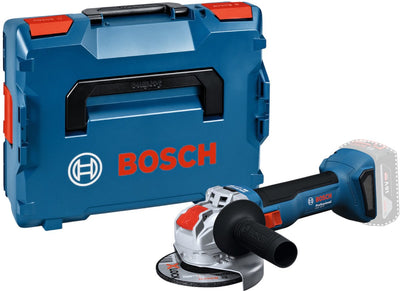Bosch professional gwx 18v-8 meuleuse d'angle sans fil 125mm x-lock 18v corps de base en l-boxx - 06019n9101