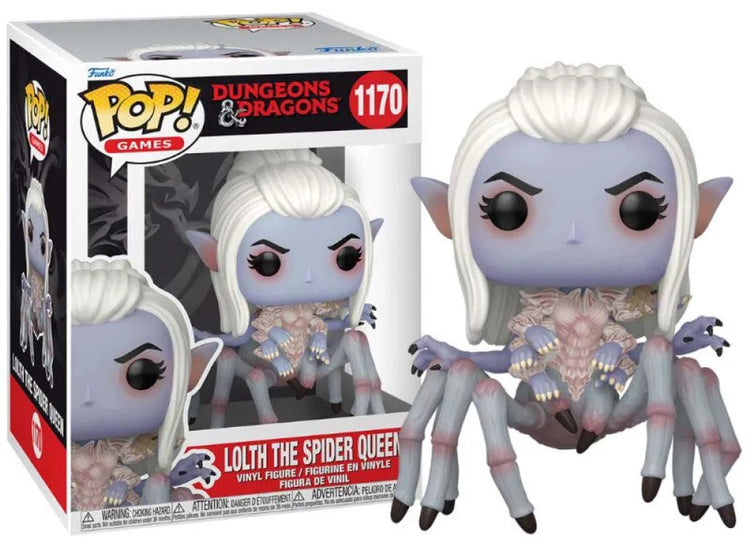 Funko-pop ! jeux premium : donjons et dragons - lolth la reine araignée #1170