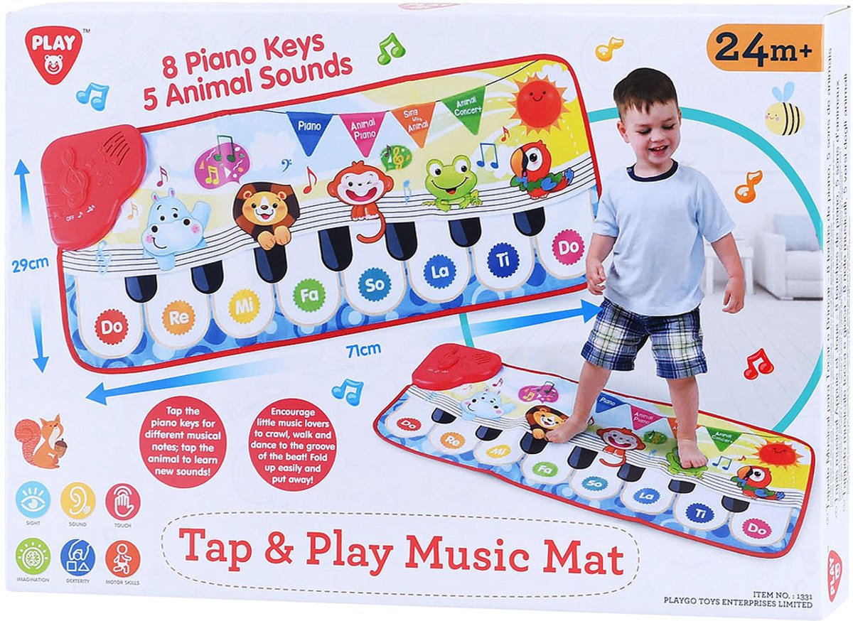Jouez à Piano Music Mat, 71 cm