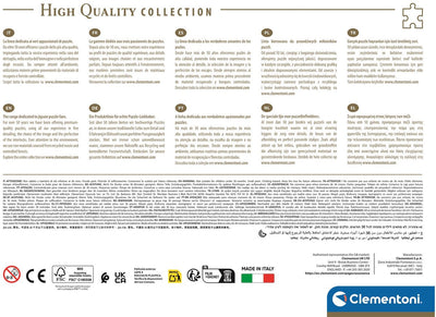 Ty Clementoni Rue Bleue de Chefchaouen - Rues Bleues - Puzzle 500 pièces pour adultes - Puzzle HQC Collection Haute Quali à partir de 10 ans