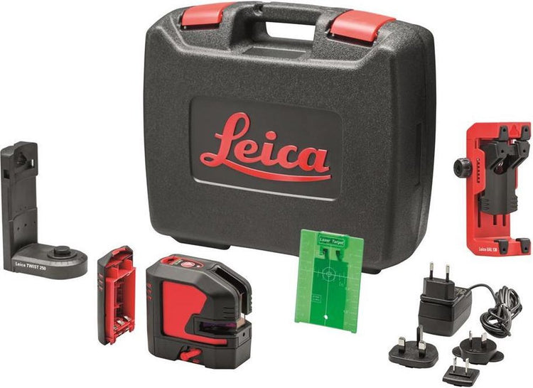 Laser lignes croisées Leica lino l2g-1 en étui - vert - 35m