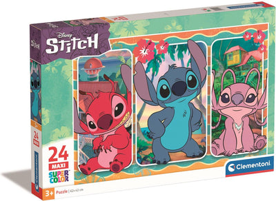 Clementoni Jigsaw Puzzle Super Color Maxi Stitch, 24st.