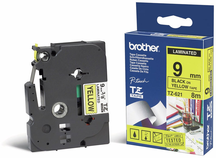 Ruban pour imprimante d'étiquettes Brother tze621