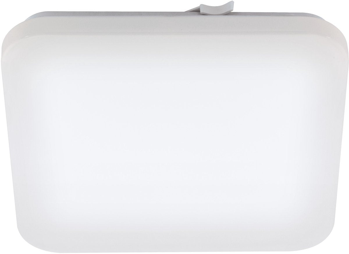 Plafonnier et applique Eglo frania - LED - 33 cm - blanc - IP44 (convient également aux salles de bains, etc.)
