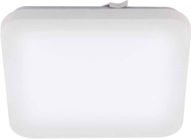 Plafonnier et applique Eglo frania - LED - 33 cm - blanc - IP44 (convient également aux salles de bains, etc.)