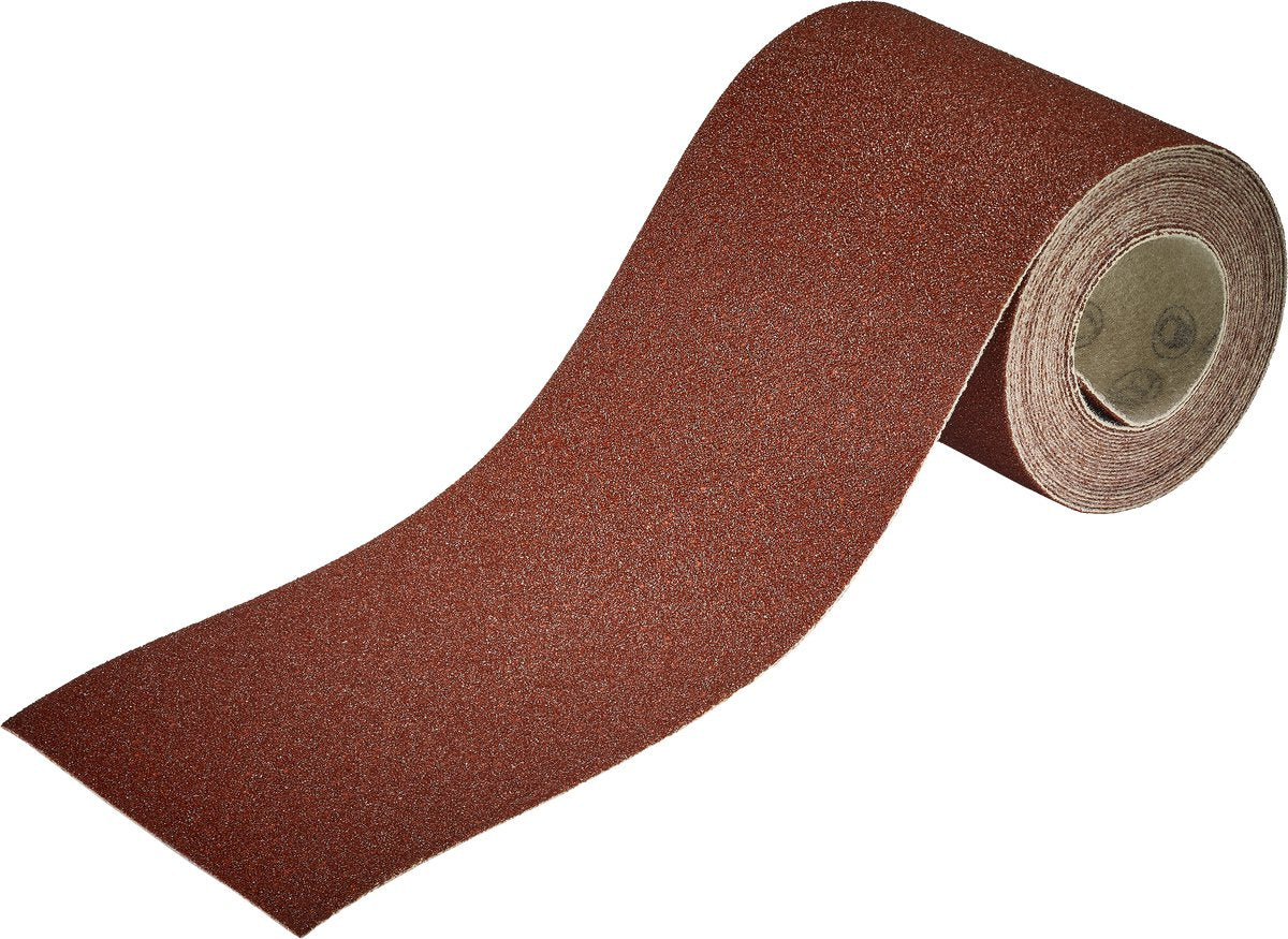 Wolfcraft - papier de verre grain 80 - 5 mètres en rouleau - 93mm - pour bois métal - 5811000