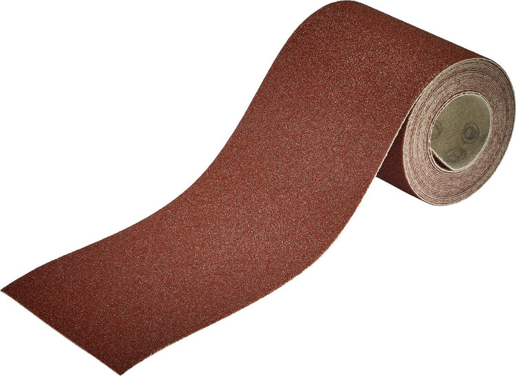 Wolfcraft - papier de verre grain 80 - 5 mètres en rouleau - 93mm - pour bois métal - 5811000