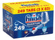 Tablettes pour lave-vaisselle Finish Quantum Infinity Shine - 3 x 83 = 249 capsules - Pack économique