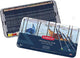 Crayons aquarelle Derwent dans une boîte métallique - lot de 36 crayons aquarelle - assortis