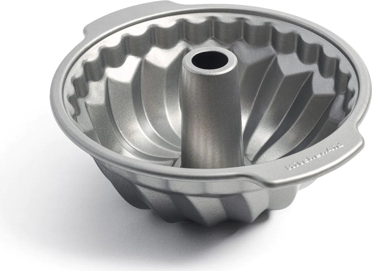 Poêle à pâtisserie Kitchenaid 24 cm - revêtement antiadhésif sans PFA - acier aluminisé - passe au four jusqu'à 230°c - ronde