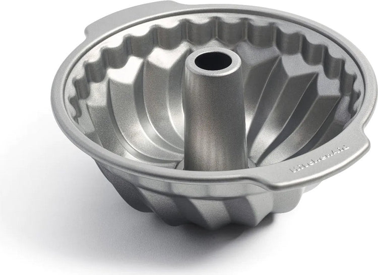 Poêle à pâtisserie Kitchenaid 24 cm - revêtement antiadhésif sans PFA - acier aluminisé - passe au four jusqu'à 230°c - ronde