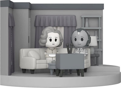 Funko! Funko Wandavision figurine à collectionner Marvel Pop ! mini ensemble moment salon années 50 9 cm gris
