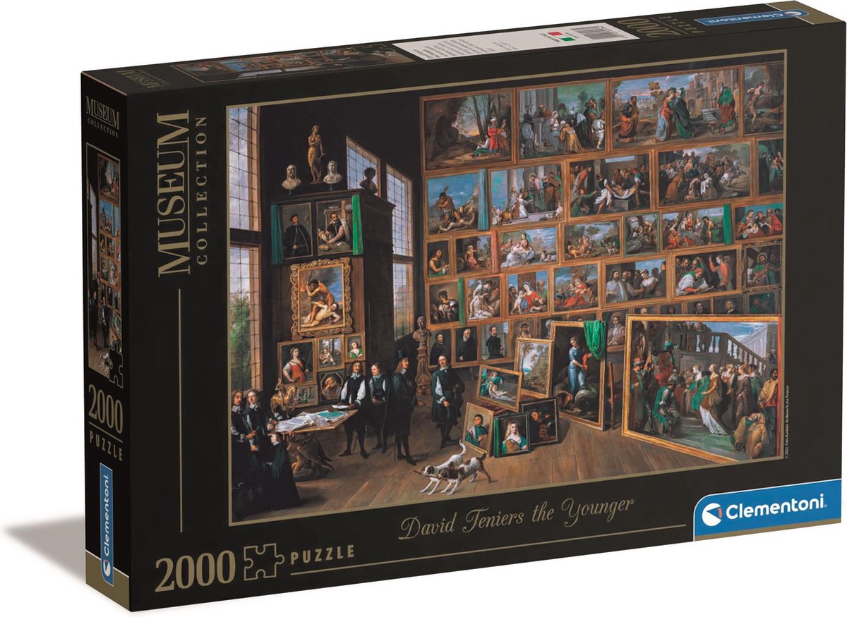 Clementoni - puzzle - 2000 pièces - terriers - puzzle pour adultes