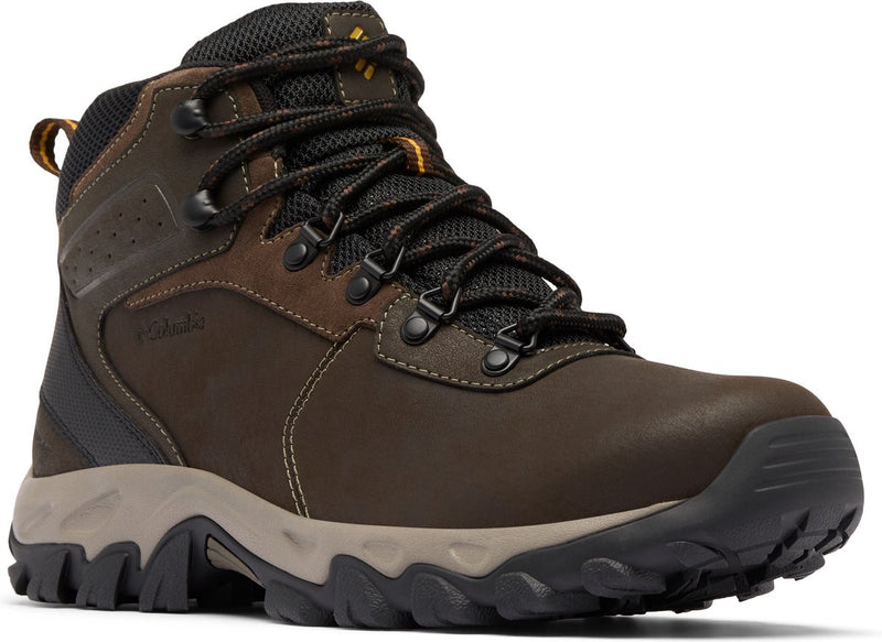 Chaussures de randonnée imperméables homme Columbia newton ridge plus ii - cordovan, squash