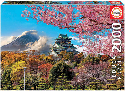 Educa - puzzle - 2000 pièces - Château d'Osaka - puzzle