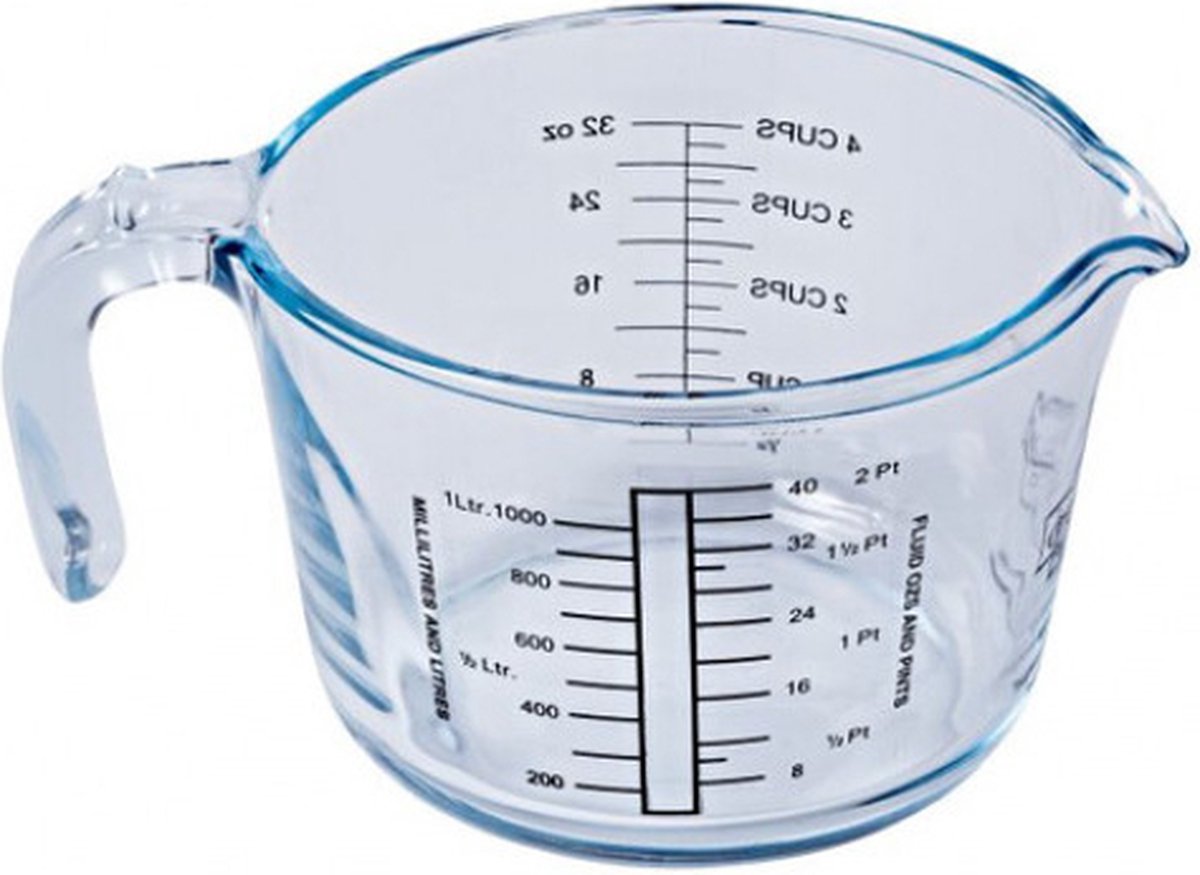 Ocuisine cuisine performance tasse à mesurer o.cuisine - 1l - borosilicate - 1 pièce