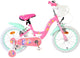 Vélo pour enfants Barbie - filles - 16 pouces - rose - deux freins à main