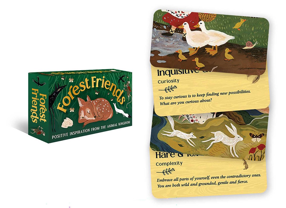 Mini-cartes Rockpool - amis de la forêt