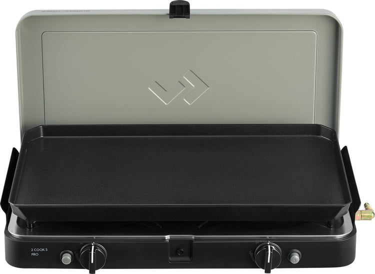 Cadac dometic - 2 cuisiniers 3 pro plancha - cuisinière avec plaque plancha