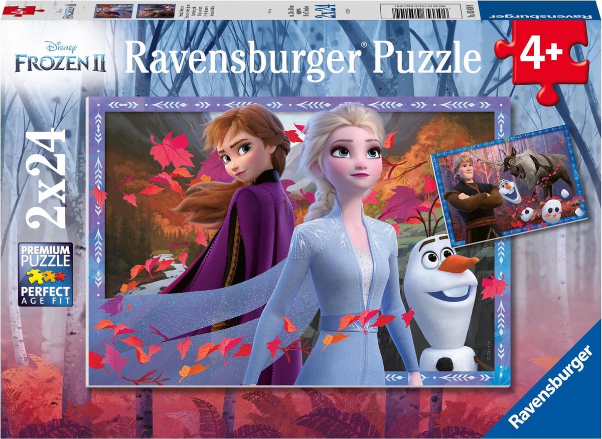 Ravensburger Frozen 2 deux puzzles