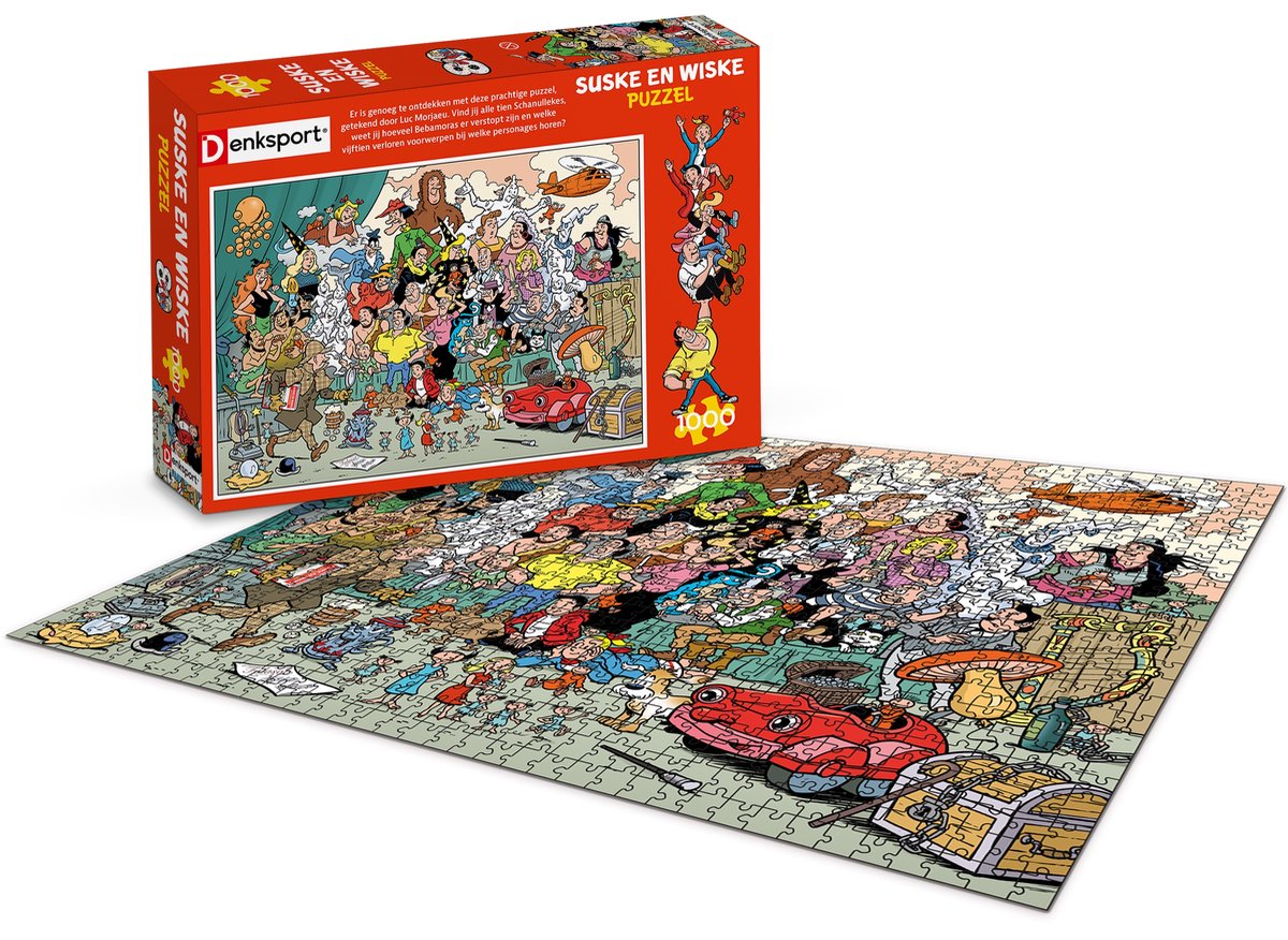 Sport mental - le puzzle Suske en Wiske