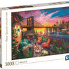 Clementoni Puzzle Manhattan Balcon Sunset, 3000st.