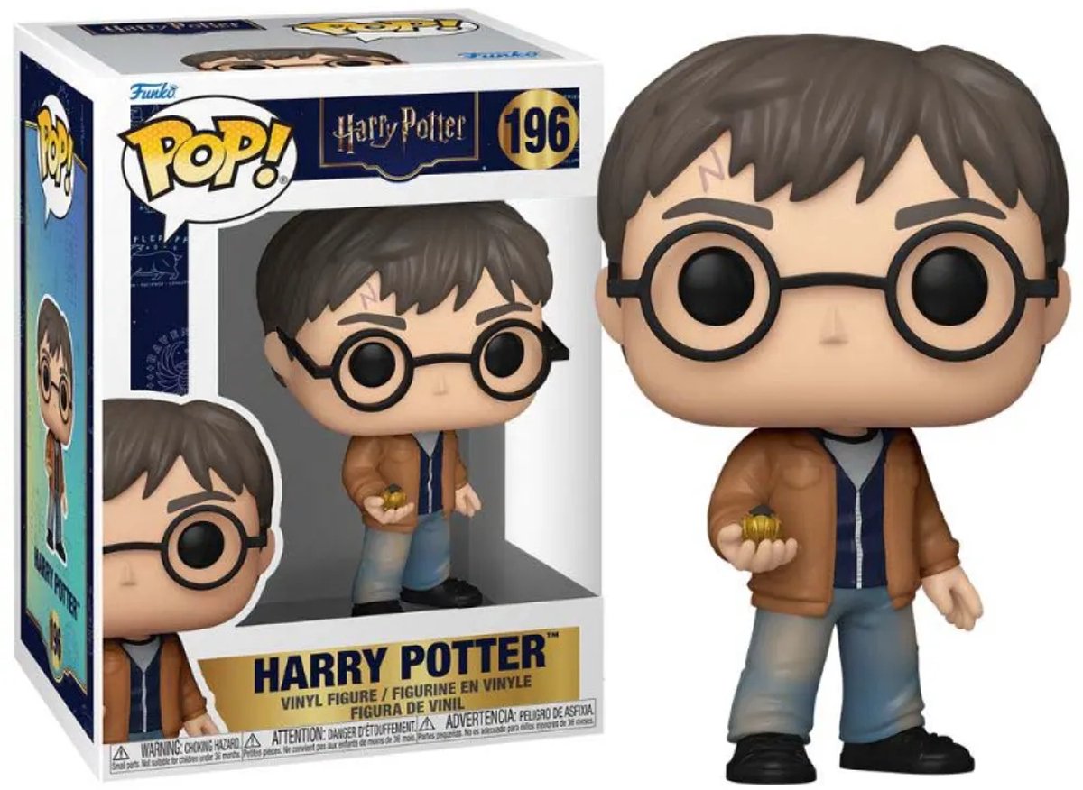 Funko Harry Potter Figurine en vinyle Harry Potter 196 pop unisexe ! - neutre - standard
