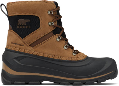 Sorel buxton™ lace boot wp bottes de neige pour hommes - delta, noir - taille 43,5