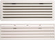 Thetford SR cache-ventilation - grand évent - blanc