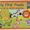 Mes 6 premiers puzzles d’animaux sauvages en conserve