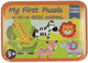 Mes 6 premiers puzzles d’animaux sauvages en conserve