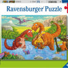 Ravensburger Puzzle Jigsaw jouant des dinos, 2x24st.
