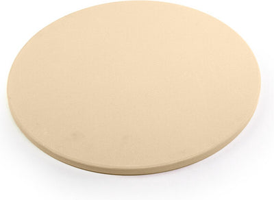 Pierre à pizza Yakiniku - moyenne - 16 pouces - diamètre 36,5 cm - céramique - pierre à pizza kamado - fond de pizza croustillant - accessoire barbecue