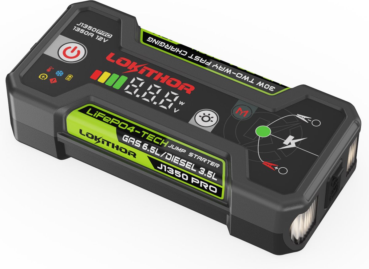 Démarreur Lokithor j1350 pro 12v 1350a