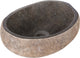 Lavabo Differnz Lombok - 40x50cm - gris pierre de rivière