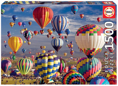Educa - puzzle - 1500 pièces - montgolfières - puzzle