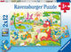 Ravensburger Lievelingdinos Puzzle, 2x12st.