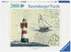 Ravensburger Jigsaw Puzzle plus romantique Leuchtturm, 2000e.
