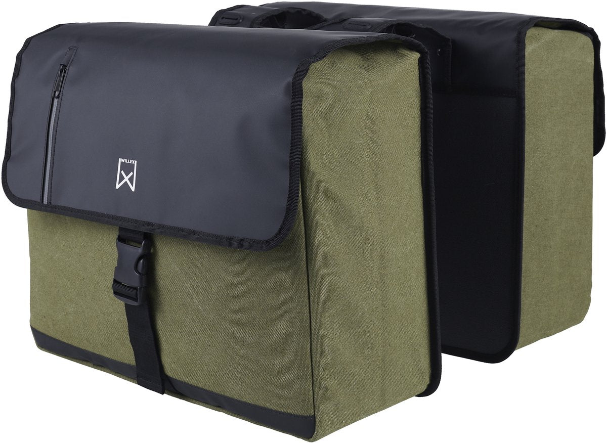 WILEX WILEX BACS BICYS BUSING 30 L Toile verte et noir