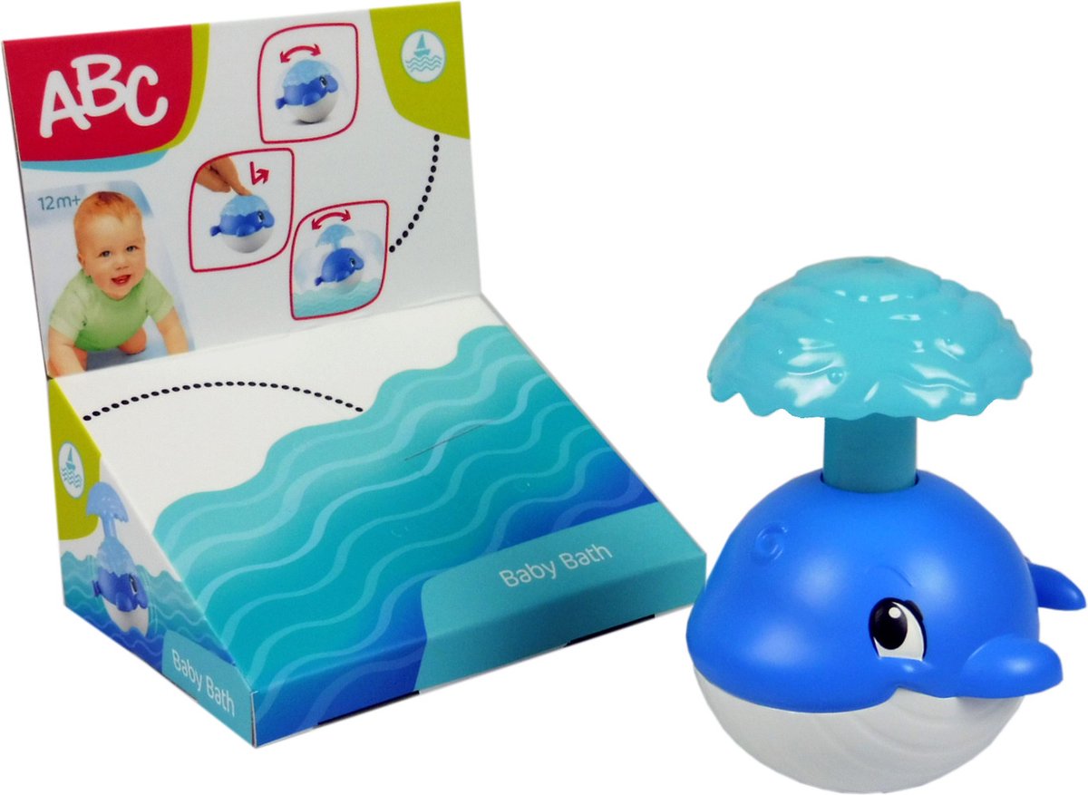 Simba abc - baleine avec fontaine - jouet de bain