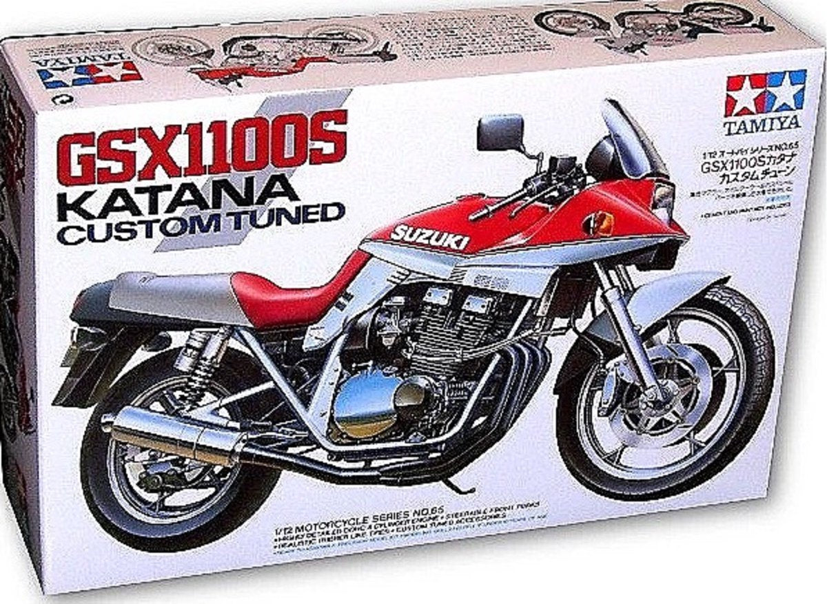 Tamiya 1:12 gsx1100s katana personnalisé