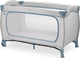 Hauck sleep n play go plus - lit de camping - avec roulettes - passage extra large - bleu poussiéreux